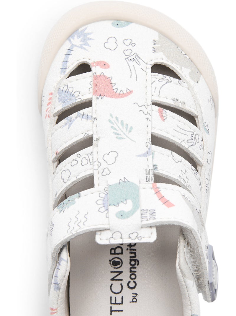 Sandales conguitos cerradas respetuosas unicornio Bleu roi - Kiabi