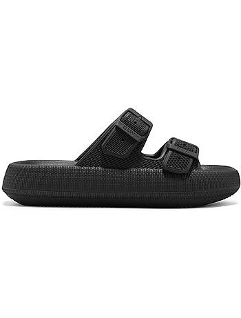 Sandales conguitos double hebilla slides