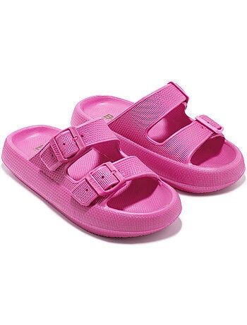 Sandales conguitos double hebilla slides