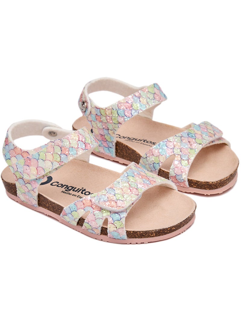 Sandales conguitos ecológicas glitter Multicolore - Kiabi