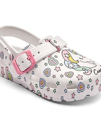 Sandales conguitos fantasía unicornio