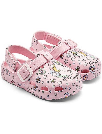 Sandales conguitos fantasía unicornio