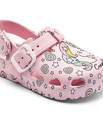 Sandales conguitos fantasía unicornio