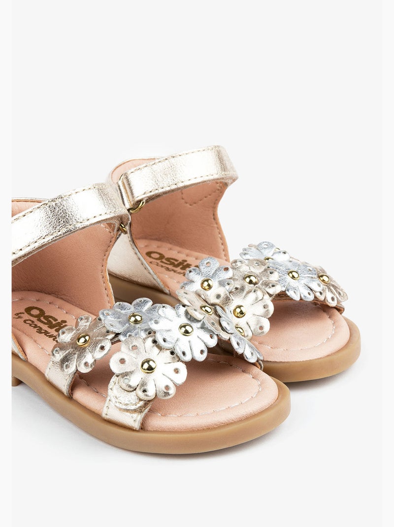 Sandales conguitos Gold - Kiabi