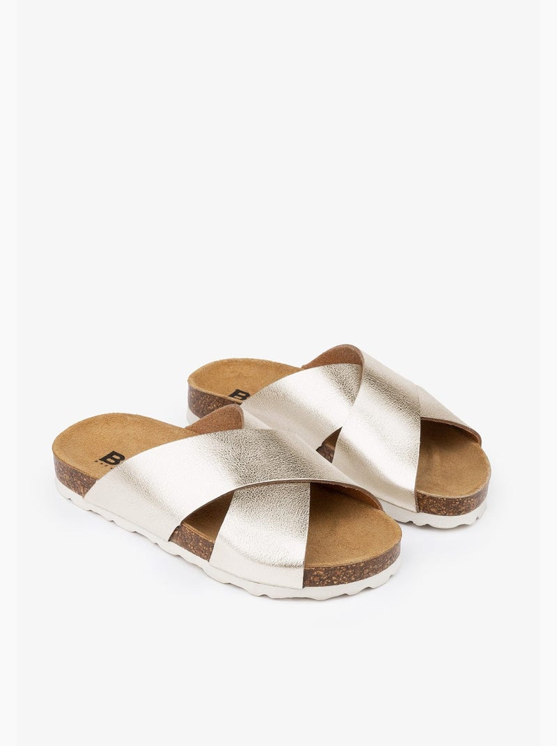 Sandales conguitos Gold - Kiabi