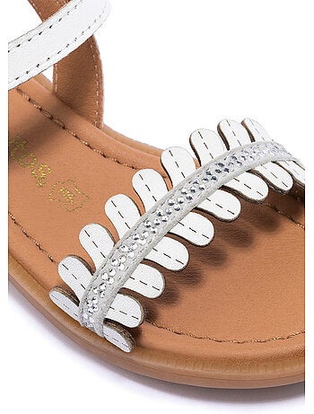 Sandales conguitos hebilla strass