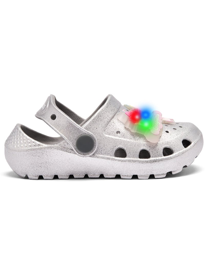Sandales conguitos light Argent - Kiabi