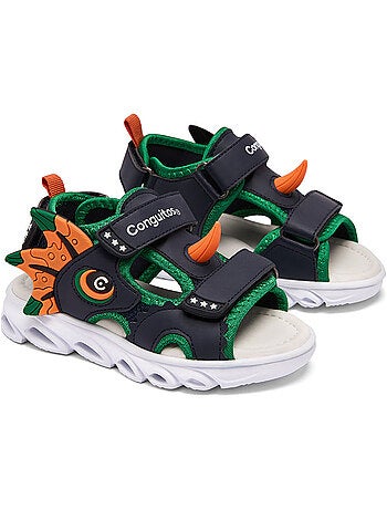 Sandales conguitos luces detalles dino