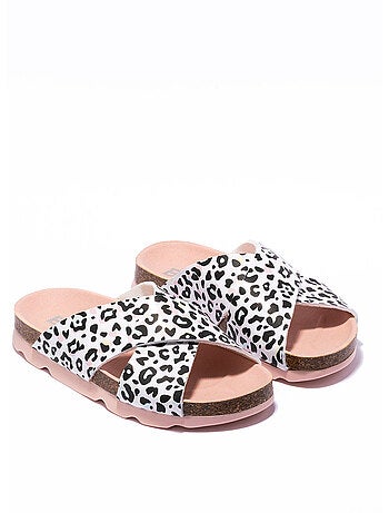 Sandales conguitos multi pard bio b&w