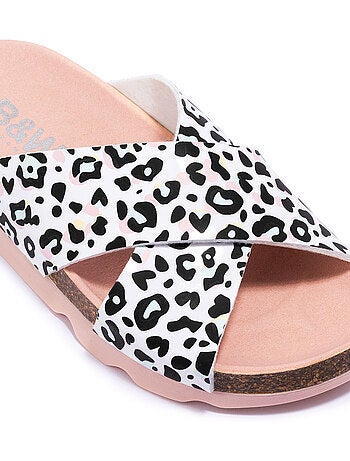 Sandales conguitos multi pard bio b&w