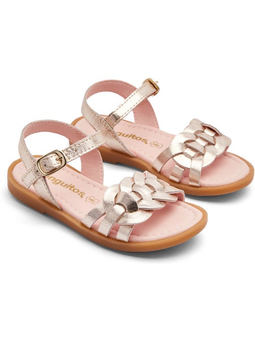 Sandales conguitos nudo metalizado - Kiabi Sandales conguitos nudo metalizado - Kiabi