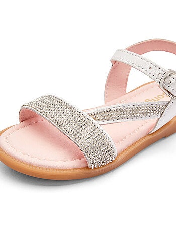 Sandales conguitos pedrería brillante