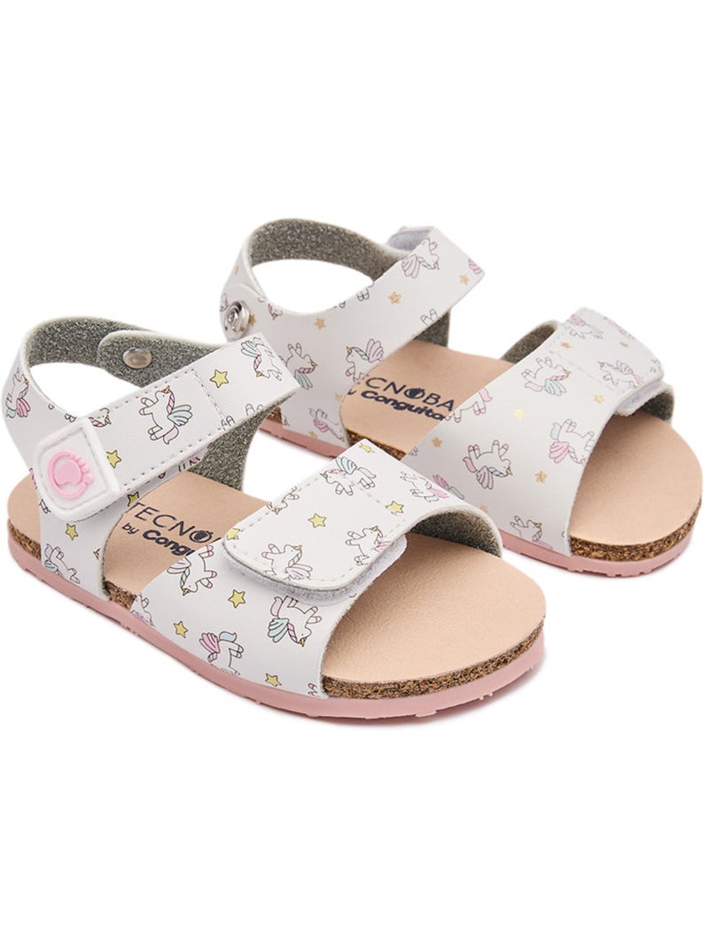 Sandales conguitos respetuosas unicornio Multicolore - Kiabi
