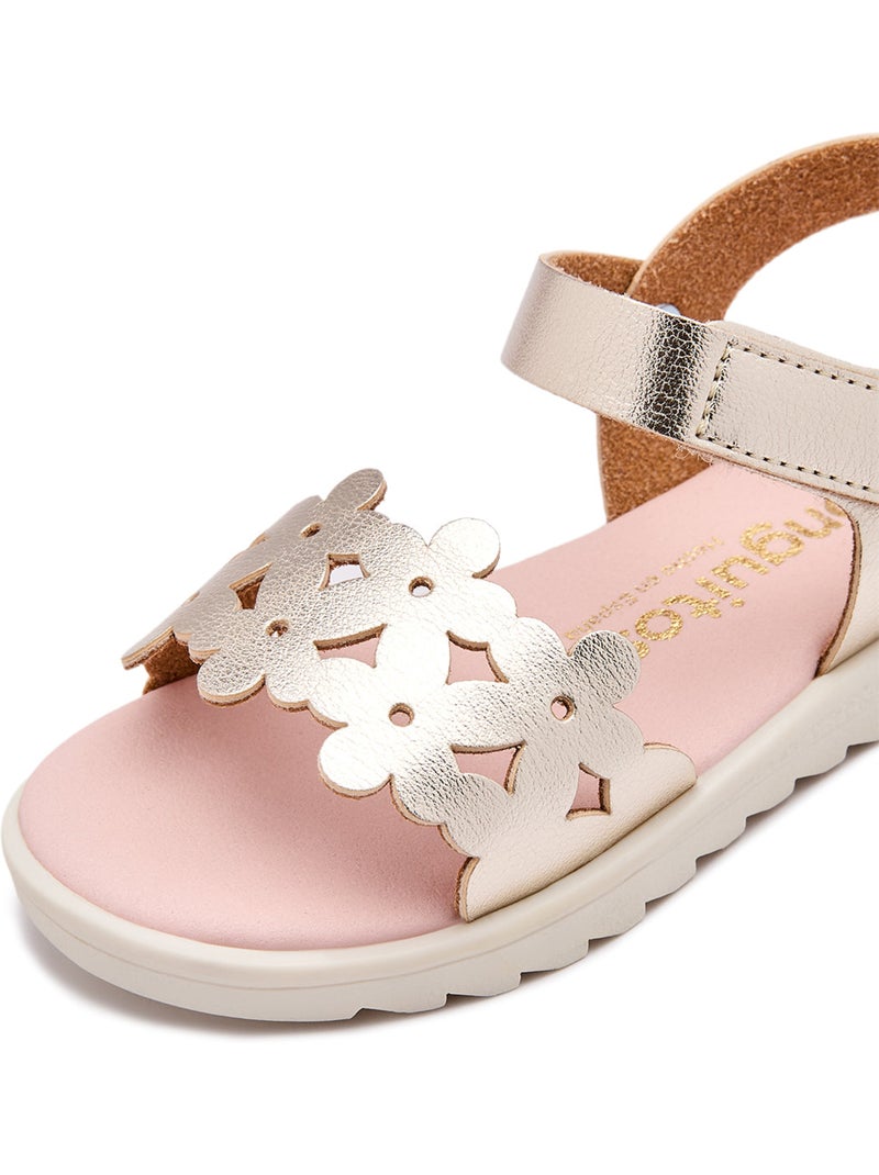Sandales conguitos shine Gold - Kiabi