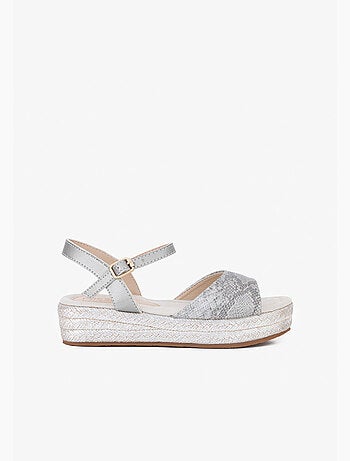Sandales conguitos snake wedge
