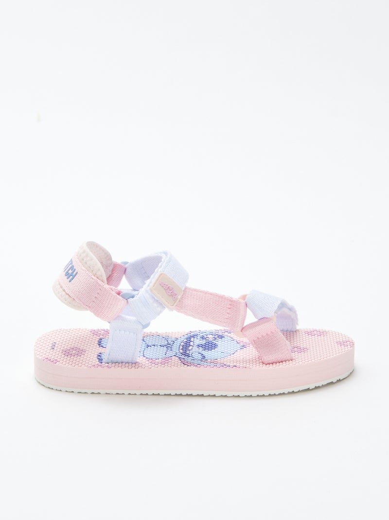 Sandales de plage à 2 scratchs 'Stitch' 'Disney' ROSE - Kiabi