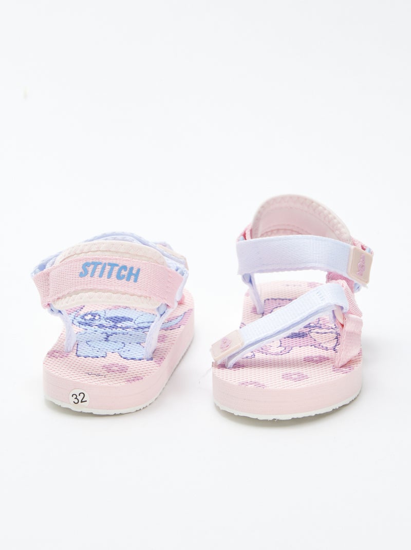 Sandales de plage à 2 scratchs 'Stitch' 'Disney' ROSE - Kiabi