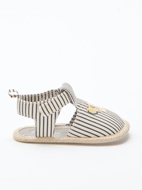 Sandales 'Disney' en toile - Kiabi
