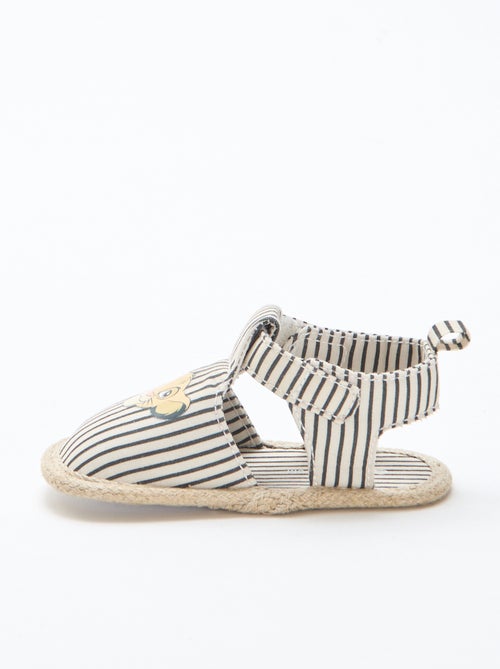 Sandales 'Disney' en toile - Kiabi