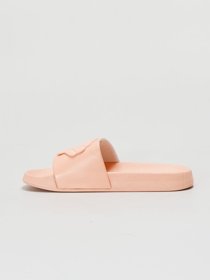 Sandales en plastique 'coquillage' Rose - Kiabi