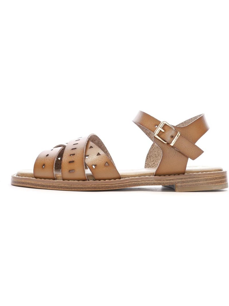 Sandales Femme Marron cappuccino - Kiabi