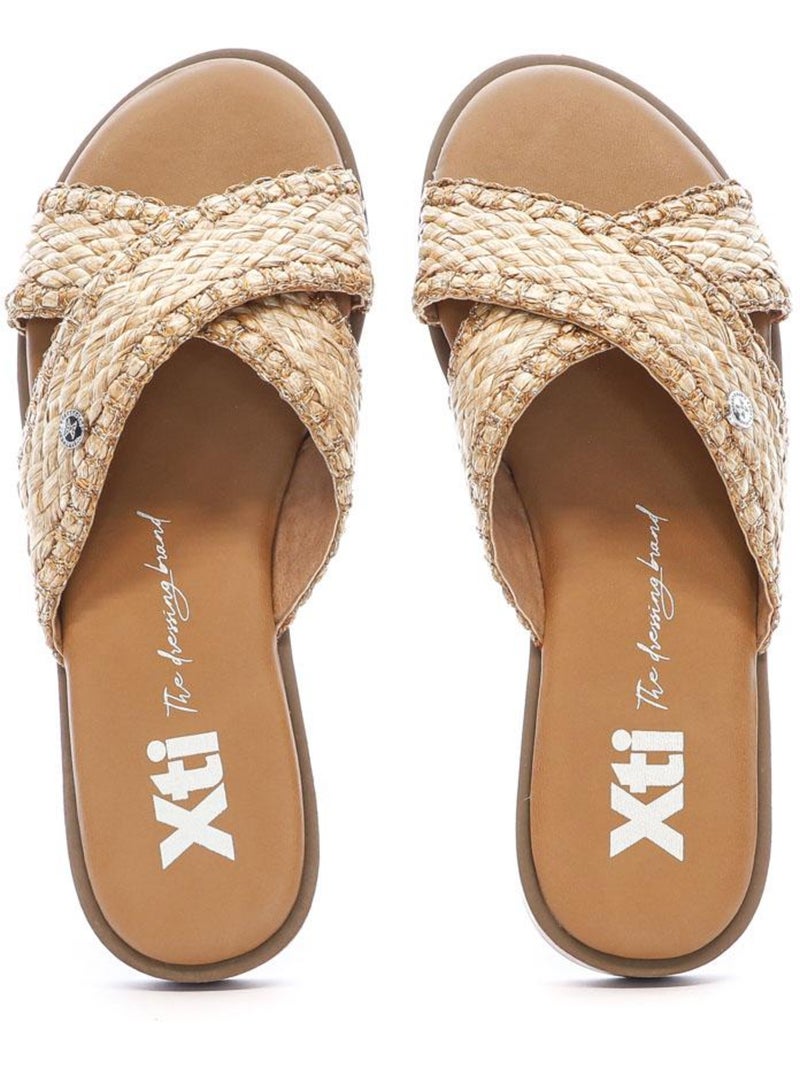 Sandales Femme Marron cappuccino - Kiabi