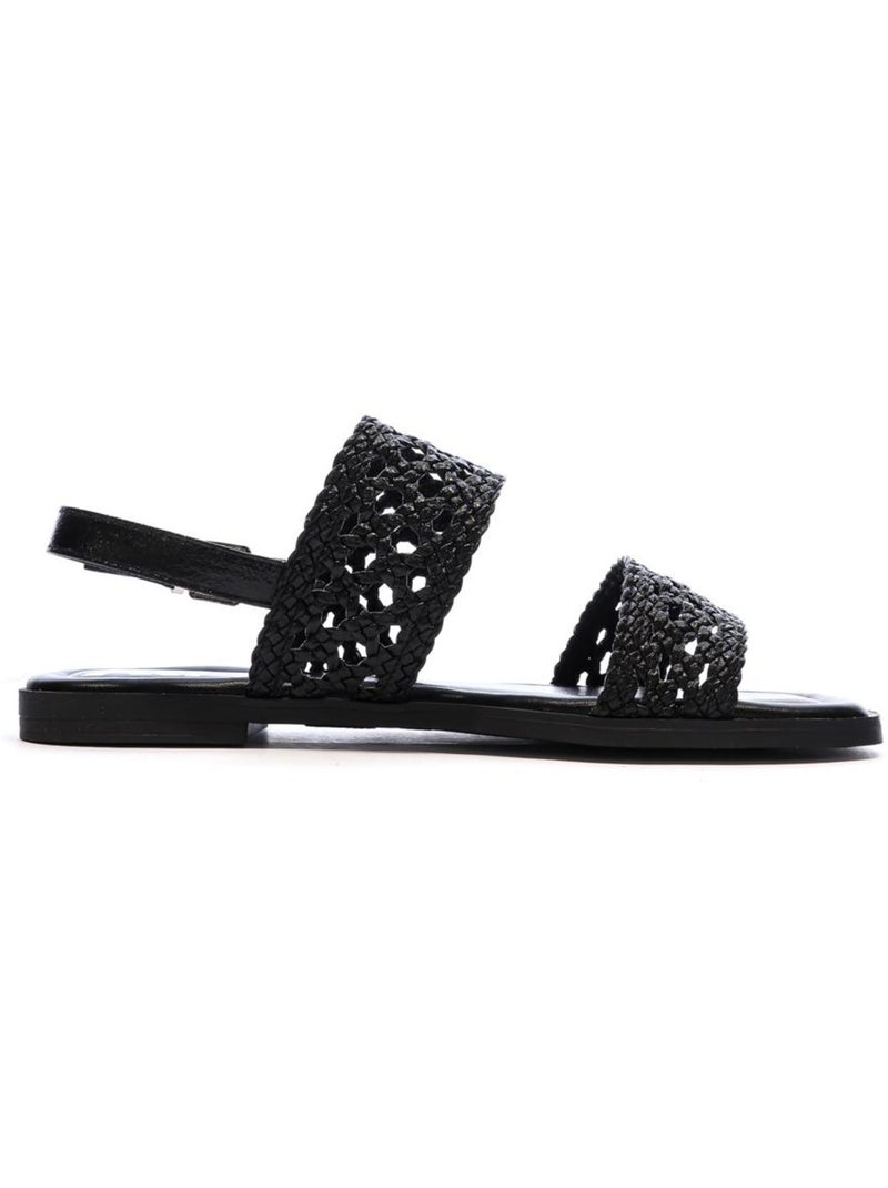 Sandales Femme Plomb Noir - Kiabi