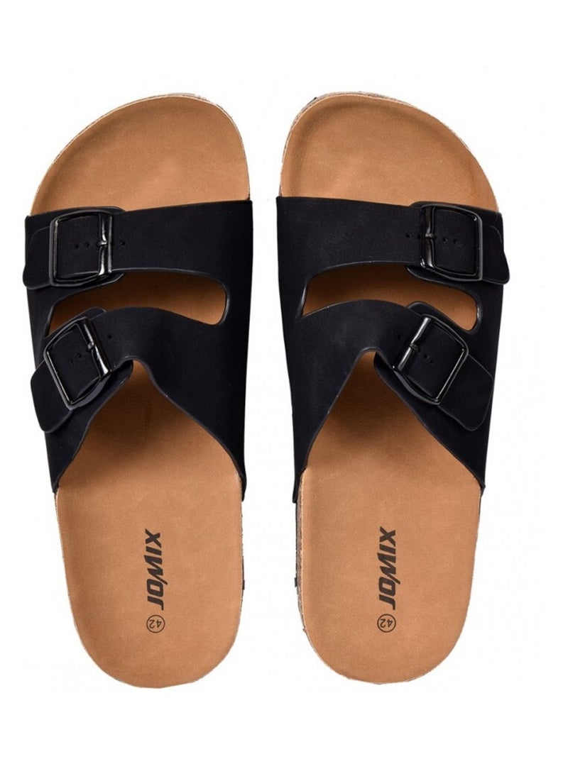 Sandales Homme PREMIUM Noir - Kiabi