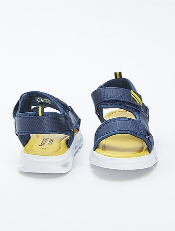 Sandales lumineuses à scratchs