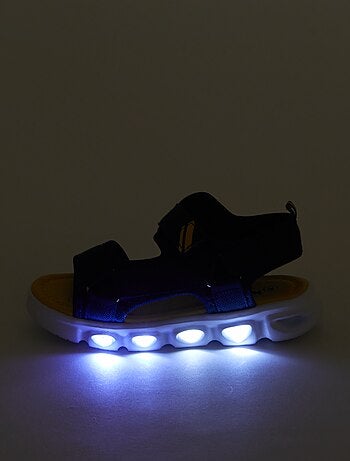 Sandales lumineuses à scratchs