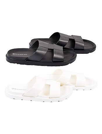 Sandales Mules CROISEE Lot de 2