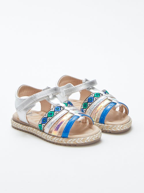 Sandales multi-lanières - Kiabi