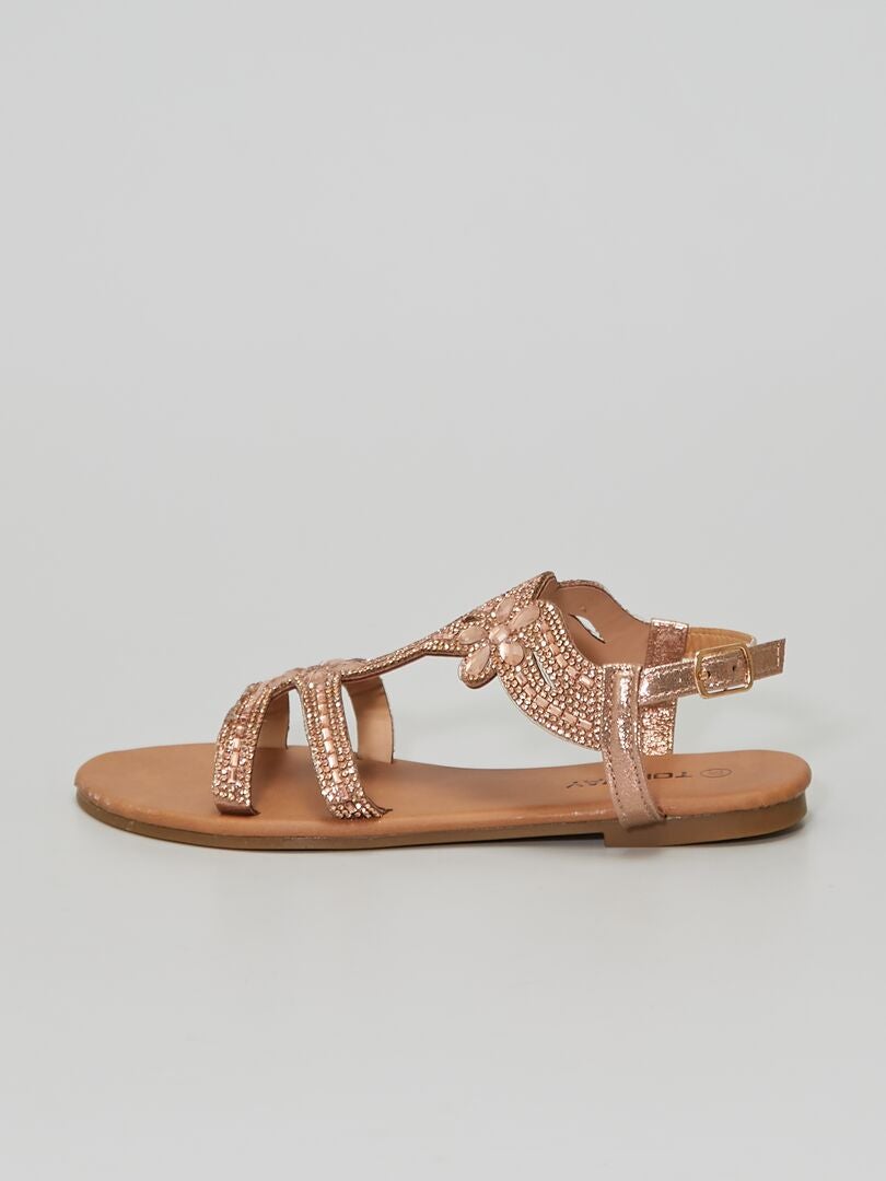 sandales à paillettes