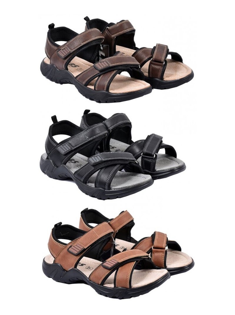 Sandales PREMIUM LBS Scratch Camel - Kiabi