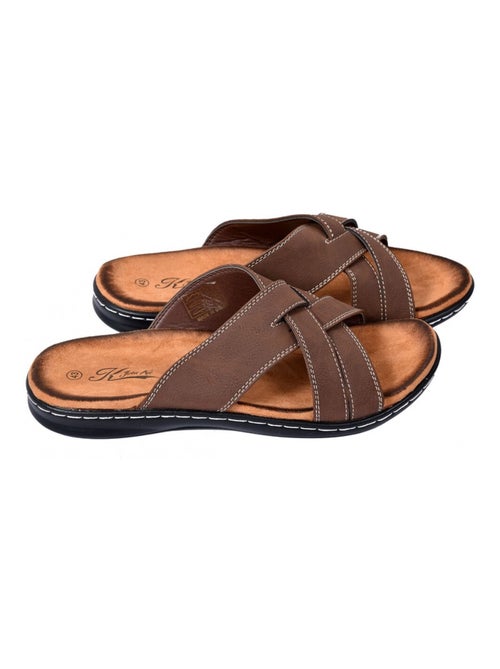 Sandales premium ouvertes - Kiabi