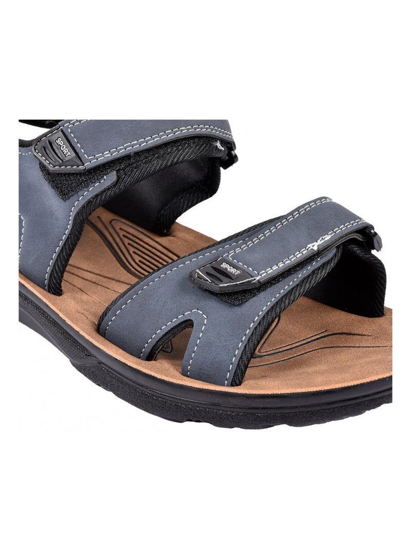 Sandales PREMIUM Scratch Bleu - Kiabi