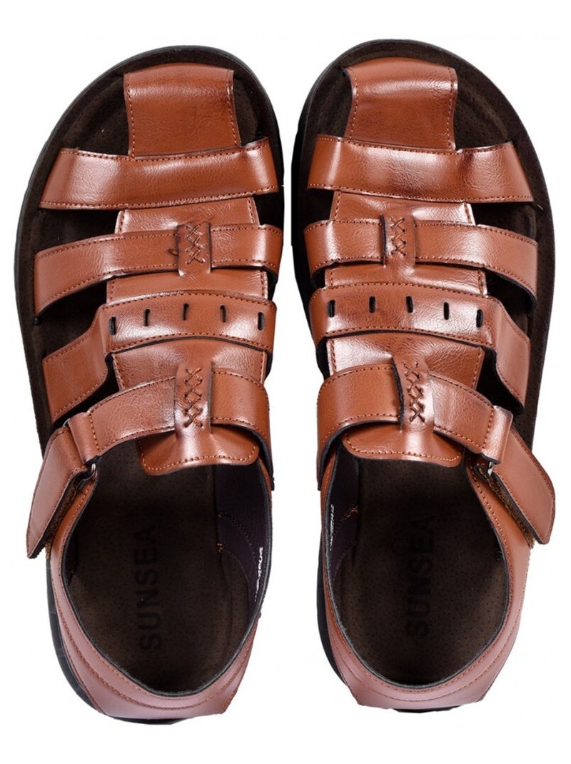 Sandales premium scratch Camel - Kiabi