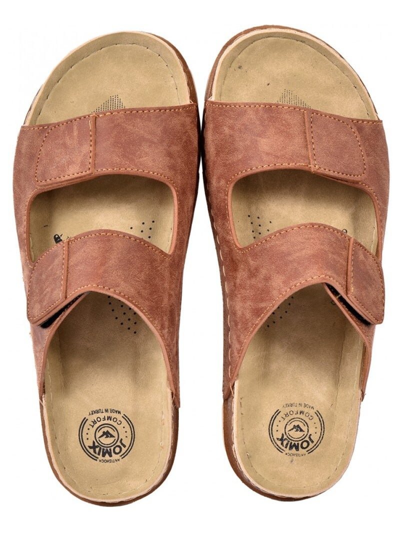 Sandales PREMIUM Scratch Camel - Kiabi