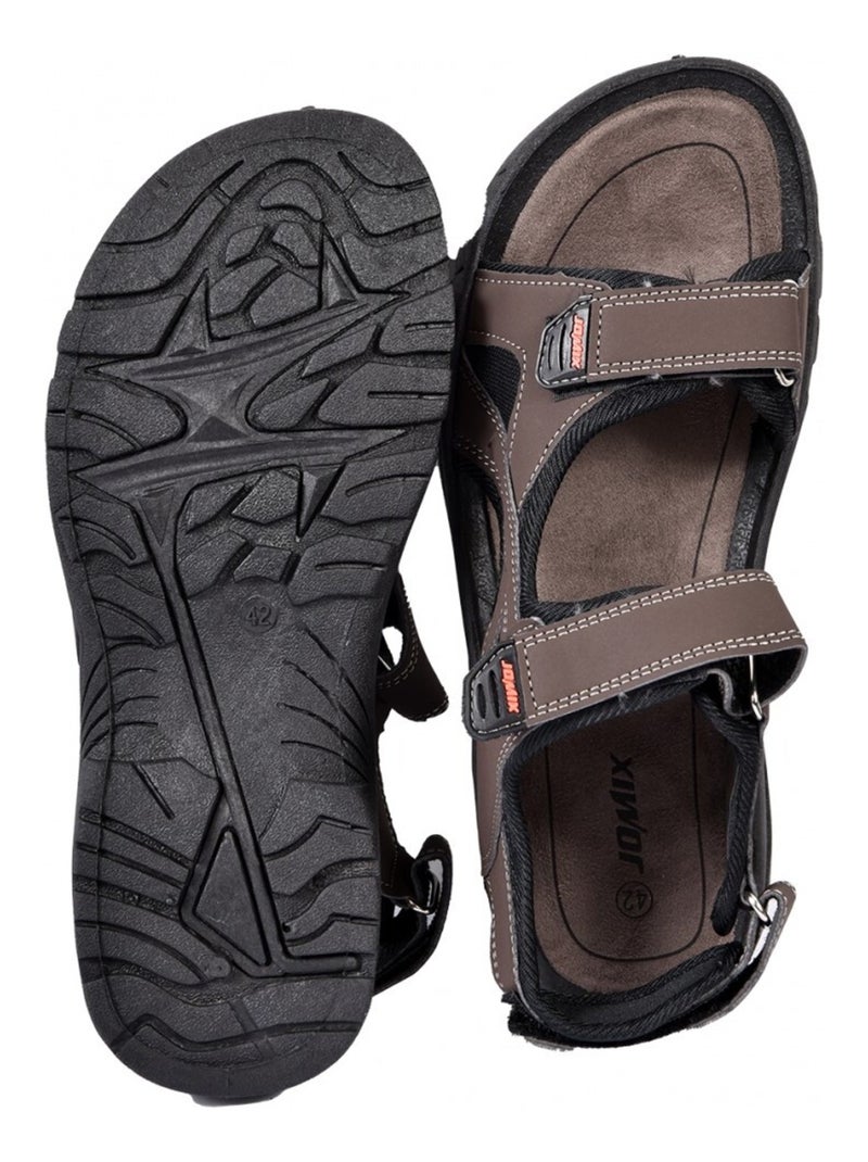 Sandales PREMIUM Scratch Marron - Kiabi