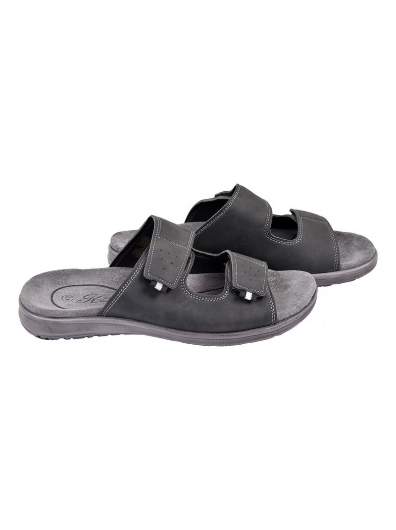 Sandales PREMIUM Scratch Noir - Kiabi