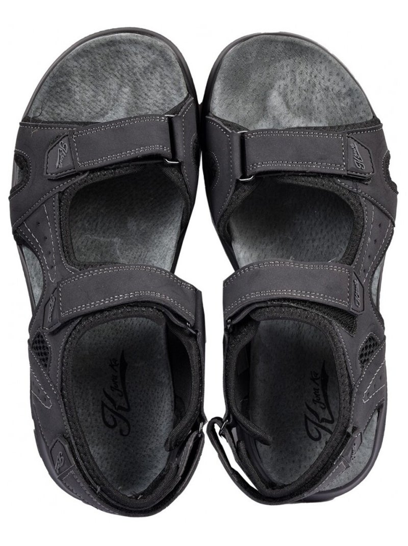Sandales PREMIUM Scratch Noir - Kiabi