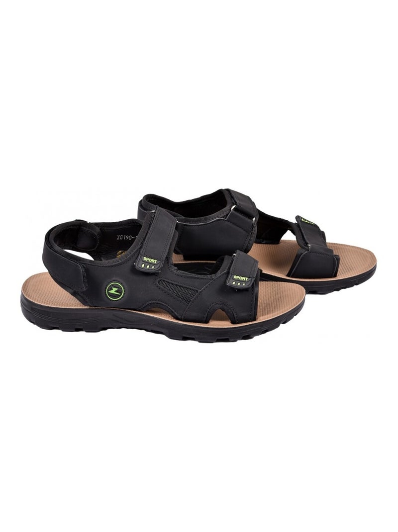Sandales PREMIUM Scratch Noir - Kiabi