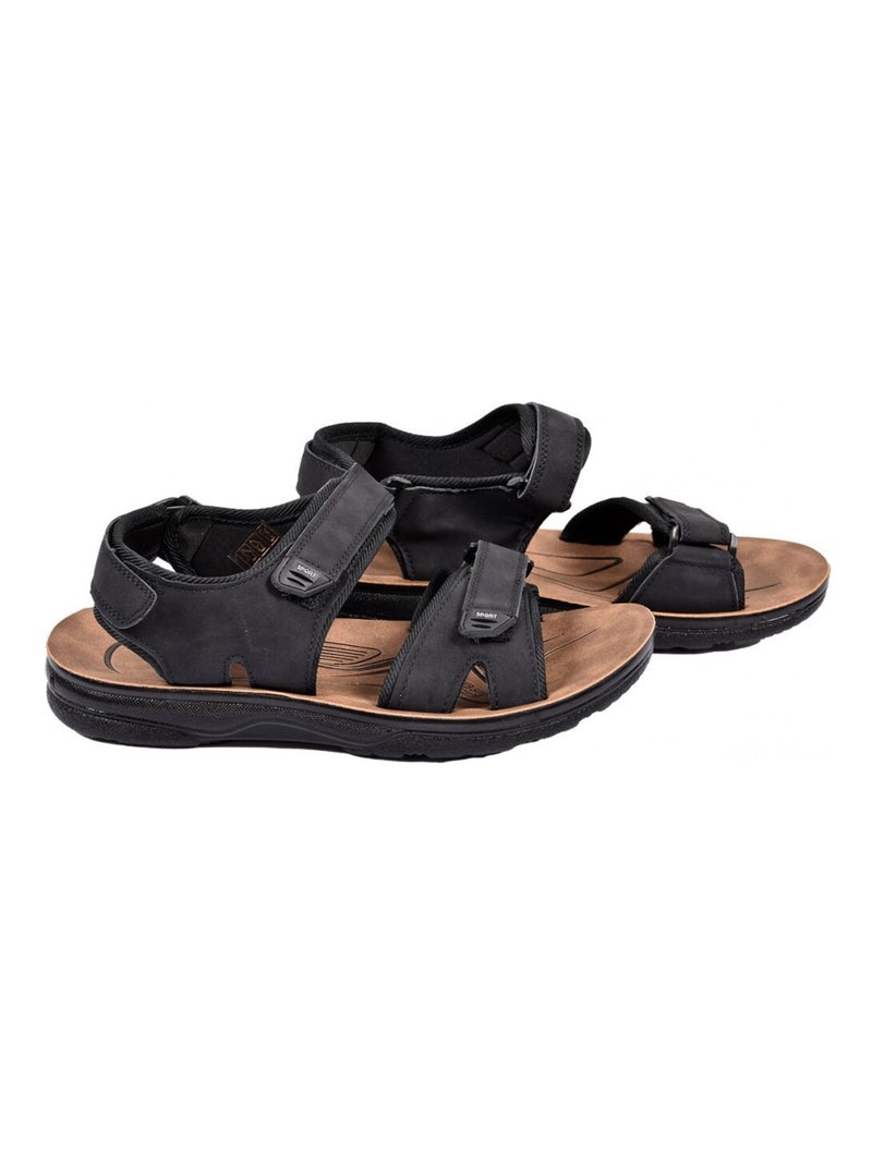 Sandales PREMIUM Scratch Noir - Kiabi