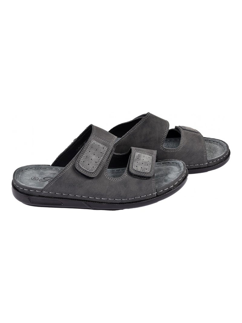 Sandales PREMIUM Scratch Noir - Kiabi