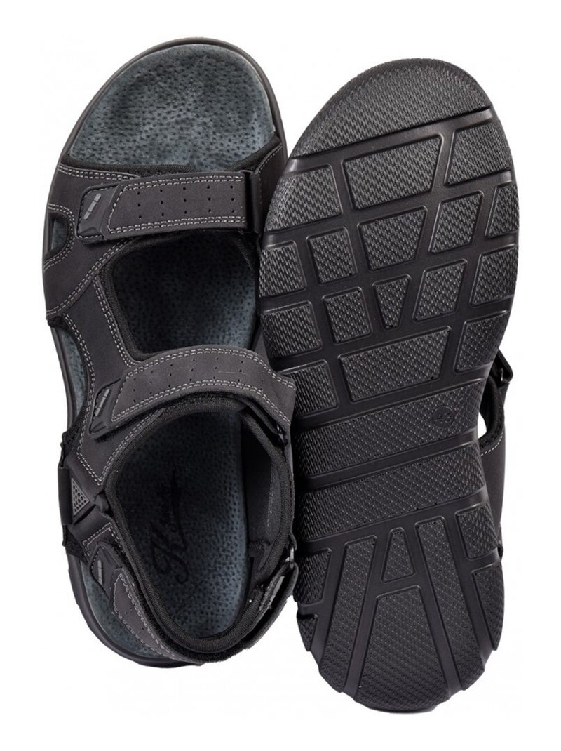 Sandales PREMIUM Scratch Noir - Kiabi