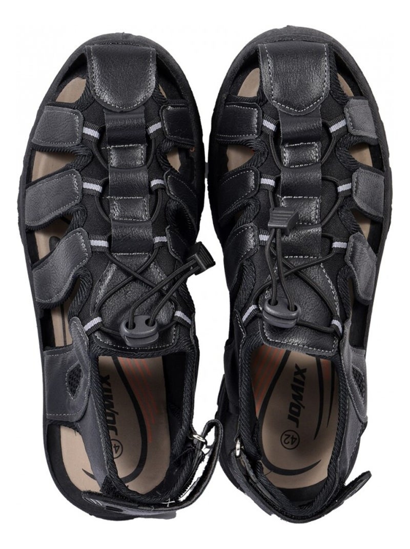 Sandales PREMIUM Scratch Noir - Kiabi