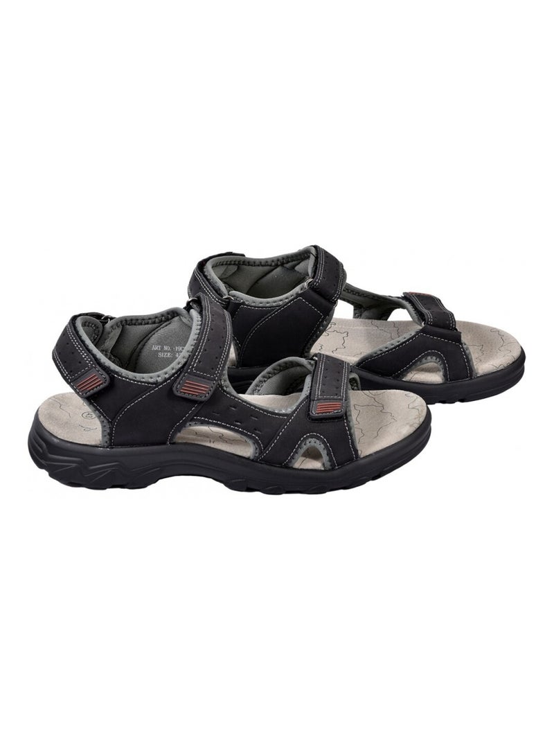 Sandales PREMIUM Scratch Noir - Kiabi