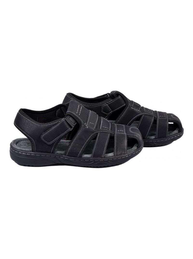 Sandales PREMIUM Scratch Noir - Kiabi