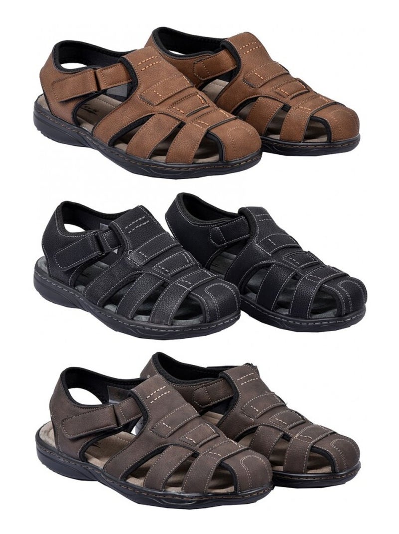 Sandales PREMIUM Scratch Noir - Kiabi