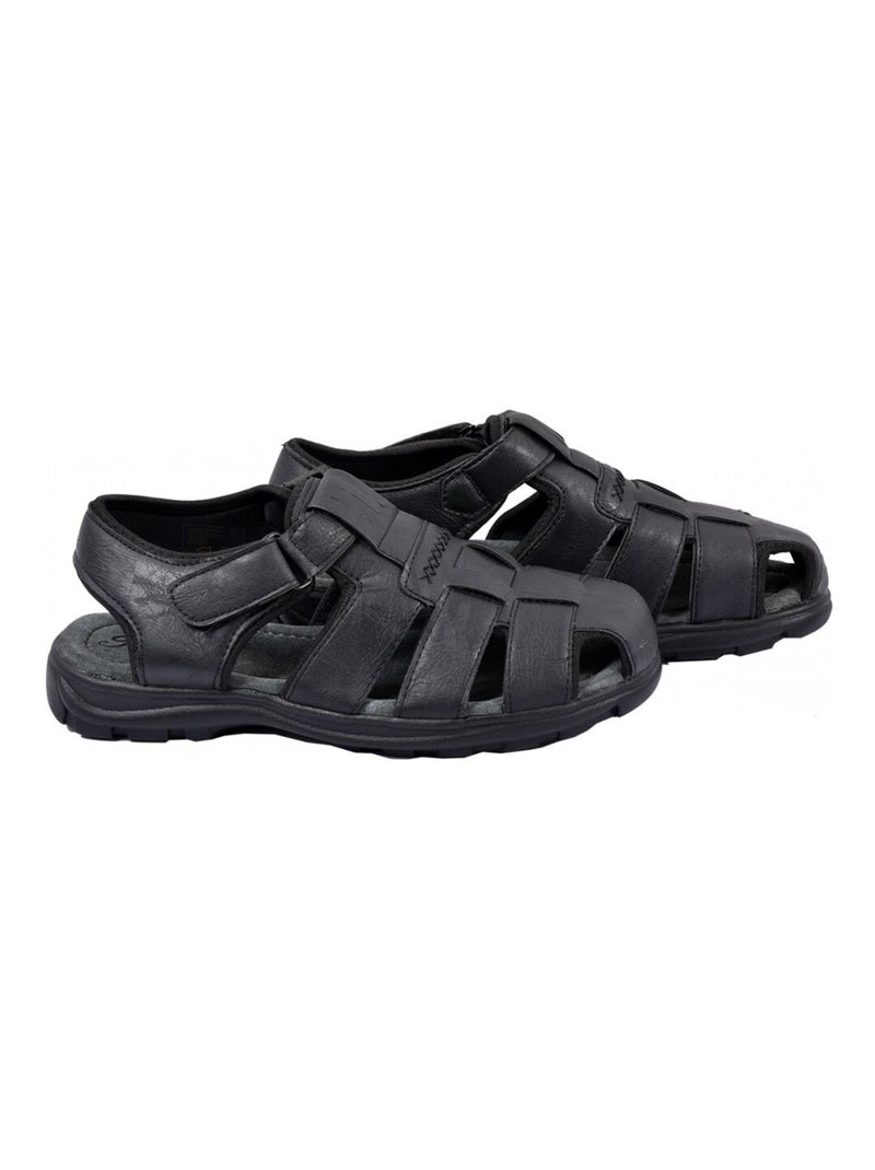 Sandales PREMIUM Scratch Noir - Kiabi